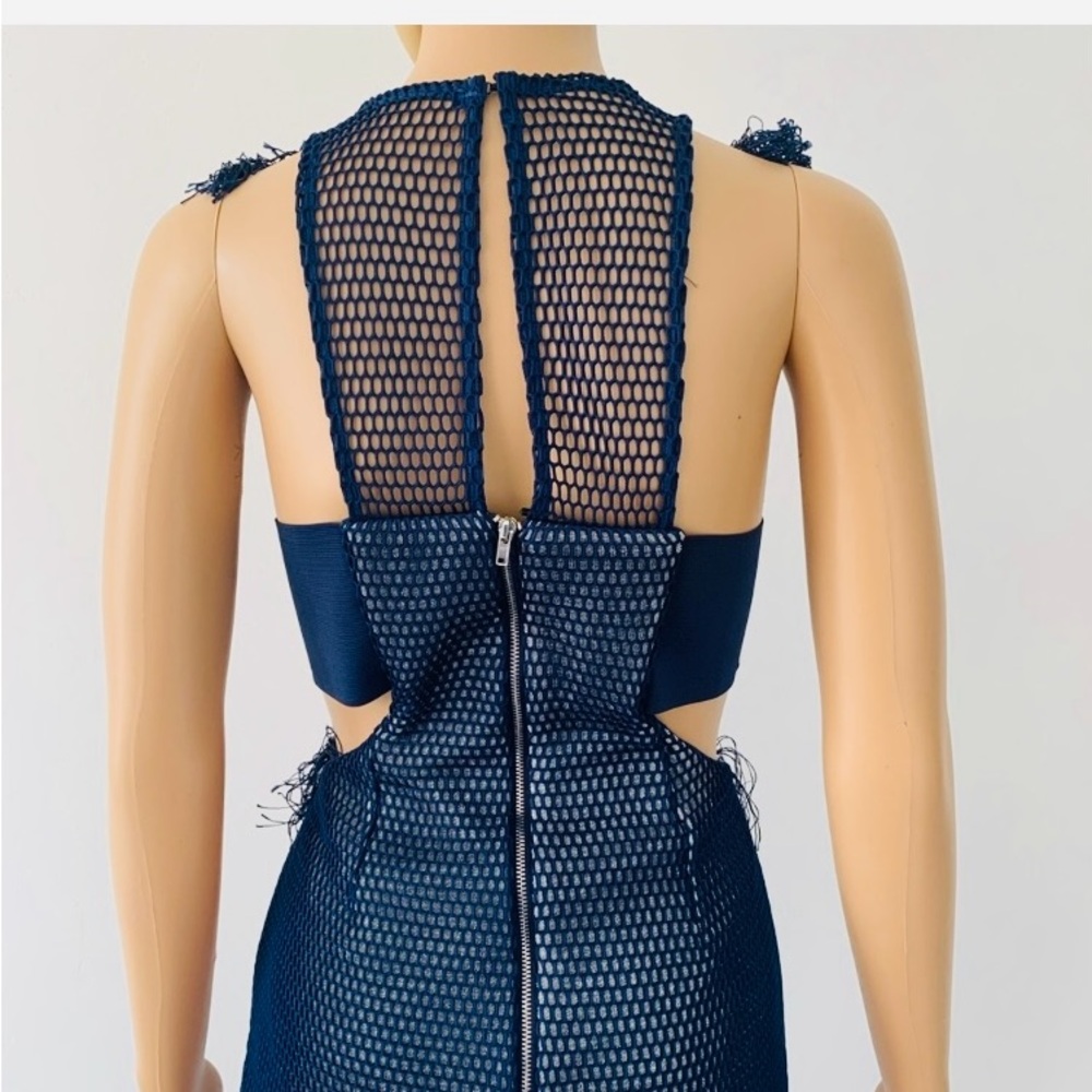 Caribbean Queen Blue Mesh Dress - Picture 10 of 16
